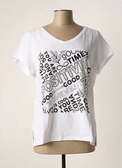 T-shirt blanc AN II VITO pour femme seconde vue