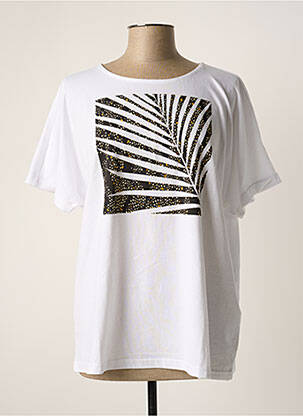 T-shirt blanc CISO pour femme