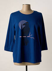 T-shirt bleu CISO pour femme seconde vue