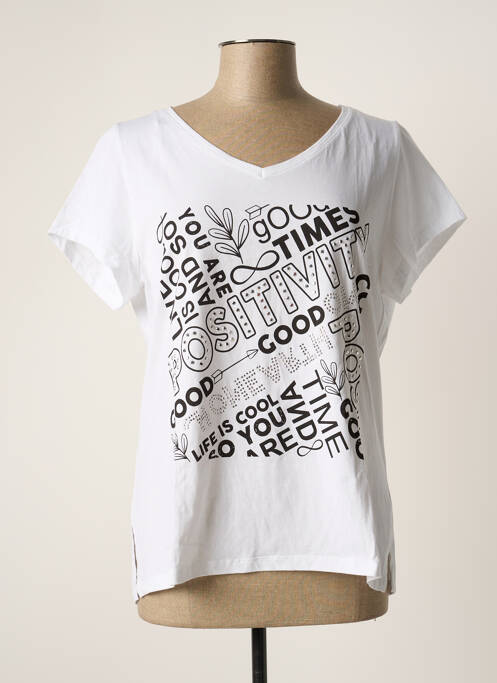 T-shirt blanc AN II VITO pour femme