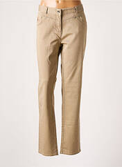 Pantalon droit beige JENSEN pour femme seconde vue