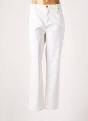 Pantalon droit blanc JENSEN pour femme seconde vue