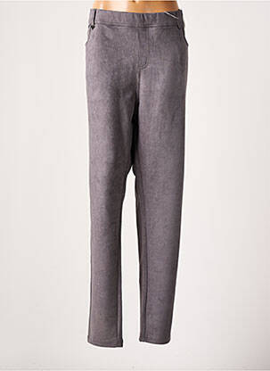 Pantalon droit gris S.QUISE pour femme