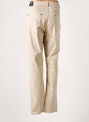 Pantalon slim beige JENSEN pour femme seconde vue