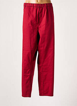 Pantalon slim rouge CISO pour femme