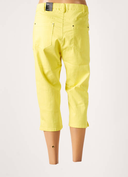 Pantacourt jaune CISO pour femme