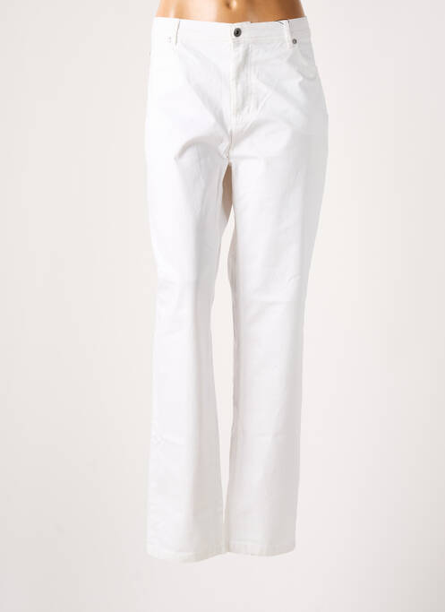 Pantalon droit blanc JENSEN pour femme