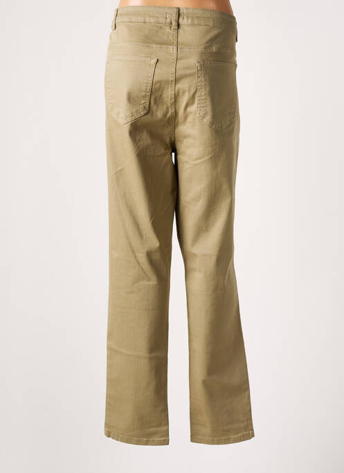 Pantalon slim beige YESTA pour femme