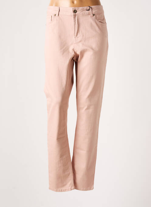 Pantalon slim rose YESTA pour femme