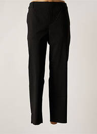 Pantalon slim taille élastique taille normale noir CISO femme