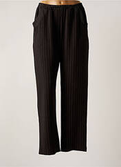 Pantalon droit noir FRANCK ANNA pour femme seconde vue