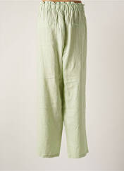 Pantalon large vert YESTA pour femme seconde vue
