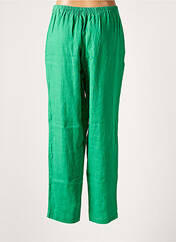 Pantalon droit vert KOKOMARINA pour femme seconde vue