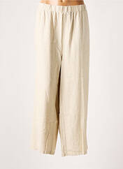 Pantalon large beige CISO pour femme seconde vue