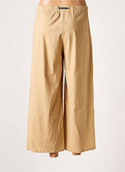 Pantalon large beige POISSONS BLANCS pour femme seconde vue