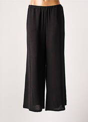 Pantalon large noir FRANCK ANNA pour femme seconde vue