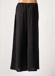 Pantalon large noir FRANCK ANNA pour femme seconde vue