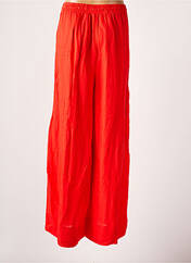 Pantalon large rouge MAT. pour femme seconde vue