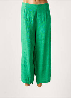 Pantalon large vert KOKOMARINA pour femme