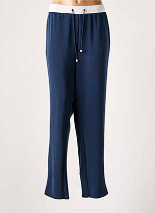 Pantalon slim bleu MERI & ESCA pour femme