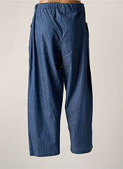 Pantalon large bleu FRANCK ANNA pour femme seconde vue