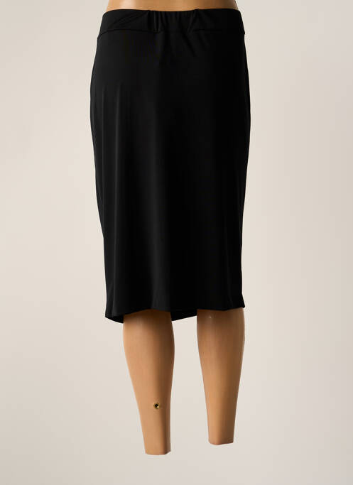 Jupe mi-longue noir AN II VITO pour femme