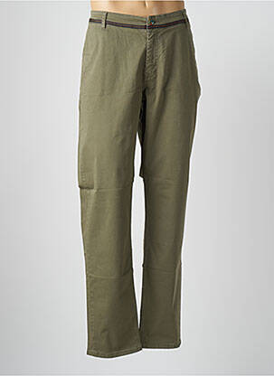 Pantalon chino vert SERGE BLANCO pour homme