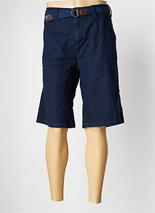Bermuda tissage popeline taille normale bleu S.OLIVER homme