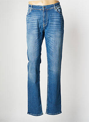 Jeans coupe droite bleu SERGE BLANCO pour homme