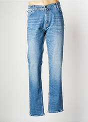 Jeans coupe droite bleu SERGE BLANCO pour homme seconde vue