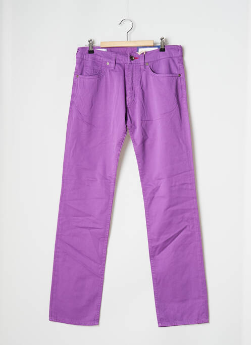 Pantalon droit violet GAS pour femme
