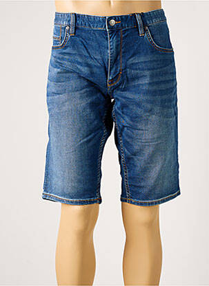 Bermuda stretch taille normale bleu S.OLIVER homme