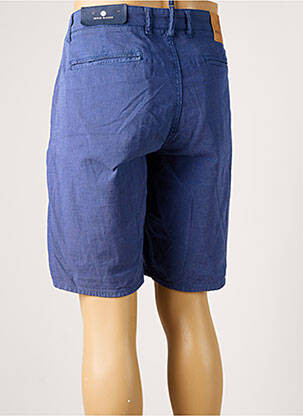Bermuda poches taille normale bleu SERGE BLANCO homme