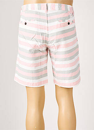 Bermuda coupe droite taille normale rose HARMONT & BLAINE homme