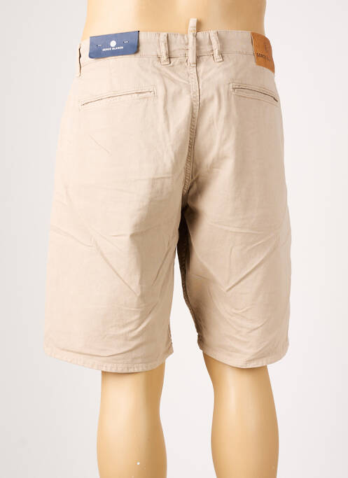 Bermuda beige SERGE BLANCO pour homme