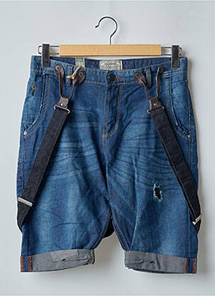 Short finition revers taille normale bleu PULL & BEAR homme