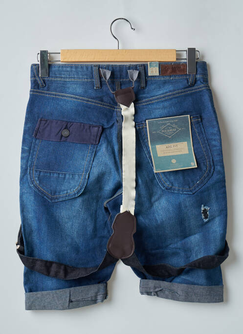 Short bleu PULL & BEAR pour homme