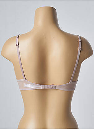 Soutien-gorge effet matière satinée beige MARIE JO femme