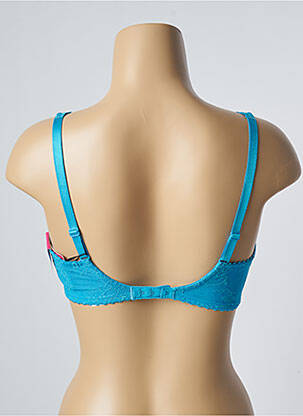 Soutien-gorge effet matière satinée haut soutien-gorge emboitant bleu PRIMADONNA femme