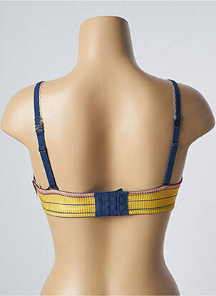 Soutien-gorge effet matière satinée haut soutien-gorge moulé jaune MARIE JO femme