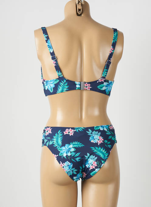 Maillot de bain 2 pièces bleu LOLITA ANGELS pour femme