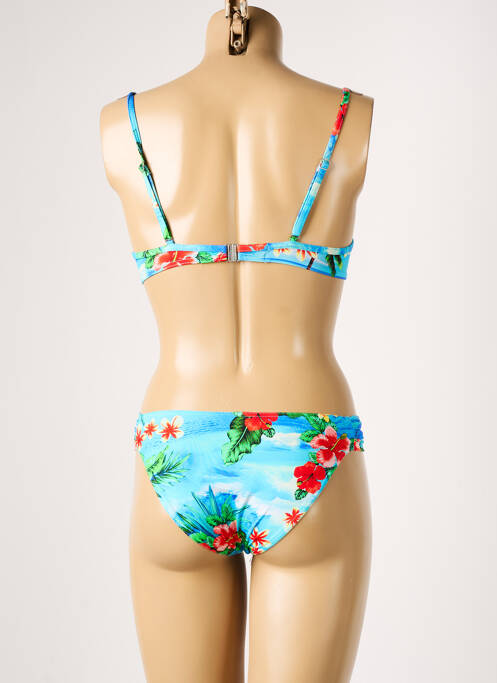 Maillot de bain 2 pièces bleu LOLITA ANGELS pour femme