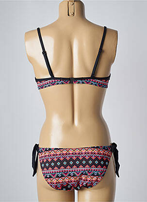 Maillot de bain 2 pièces stretch haut soutien-gorge moulé noir LOLITA ANGELS femme