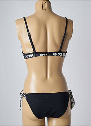 Maillot de bain 2 pièces stretch haut soutien-gorge moulé noir LOLITA ANGELS femme
