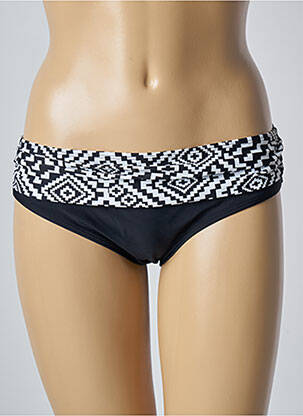 Bas de maillot de bain micro fibres culotte noir SUN PROJECT femme