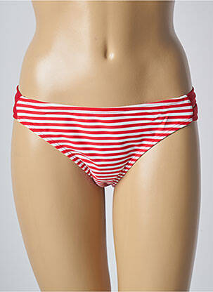 Bas de maillot de bain micro fibres culotte rouge SUN PROJECT femme
