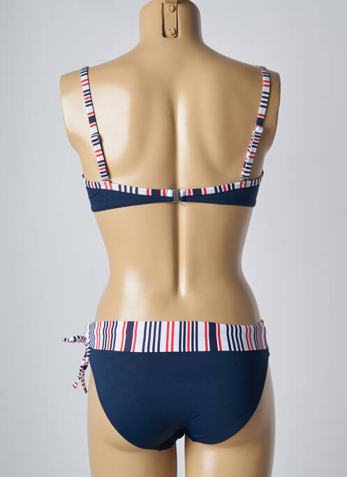 Maillot de bain 2 pièces bleu O'SALEE pour femme