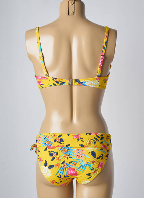 Maillot de bain 2 pièces jaune O'SALEE pour femme