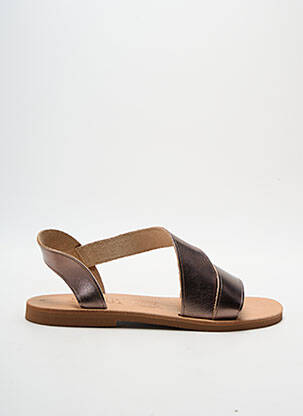 Sandales/Nu pieds marron MASSALIA pour femme
