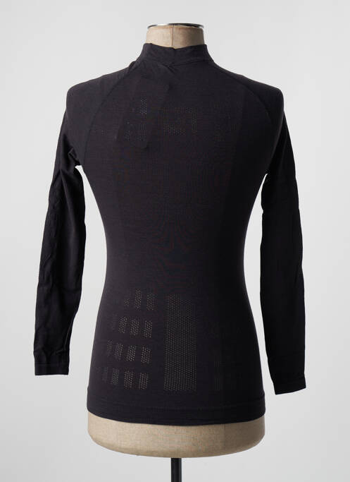 T-shirt stretch manches longues noir ALECYCLING homme